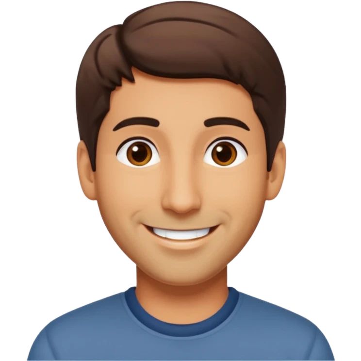 Ross Geller from the Friends TV show emoji