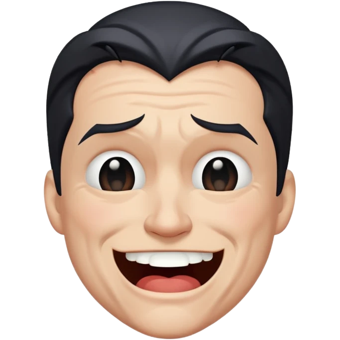 Batman crying with laughter emoji