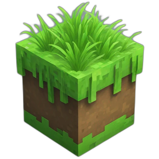 minecraft grass block emoji