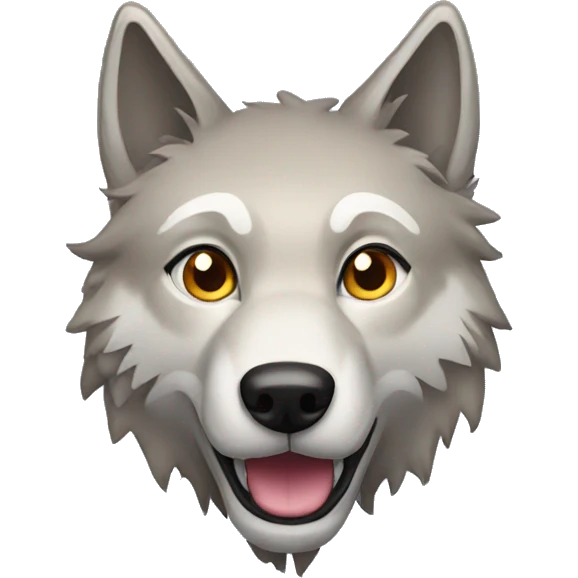 Shimmering Wolf emoji