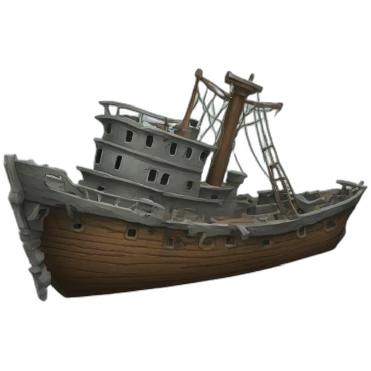 the wreck of the attraction emoji