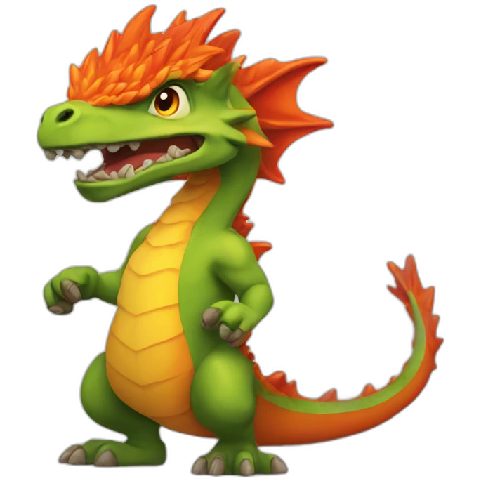 Dracaufeu emoji