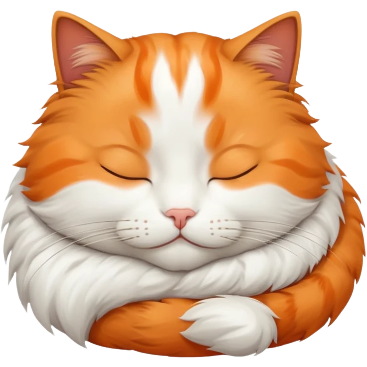 Cat sleep emoji