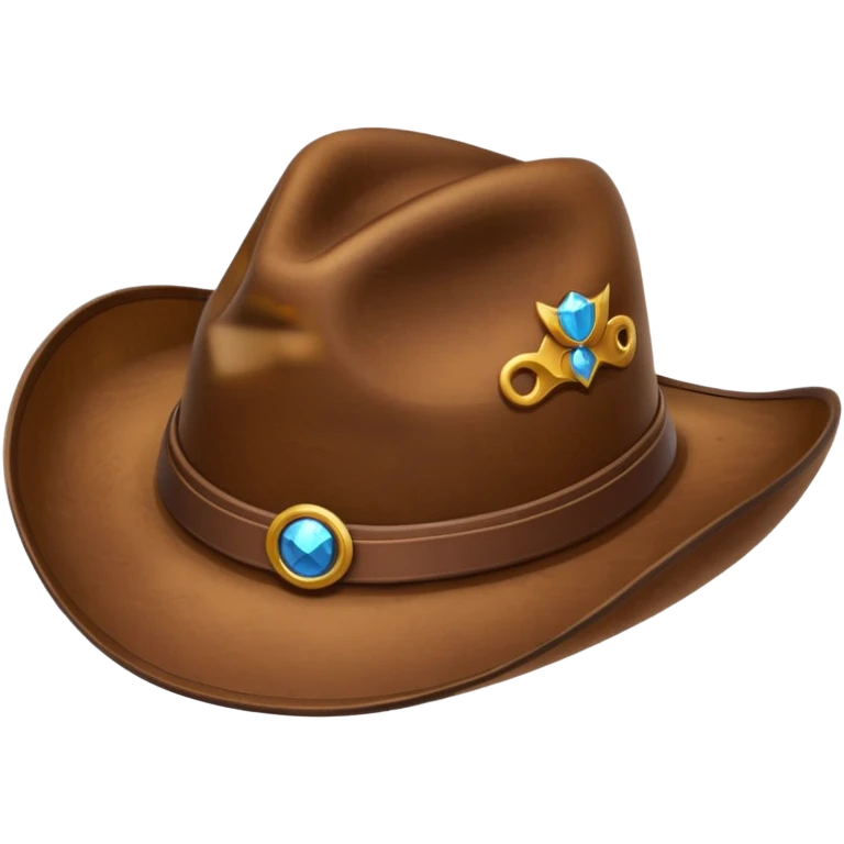 Just a Cowboy hat cartoonish emoji