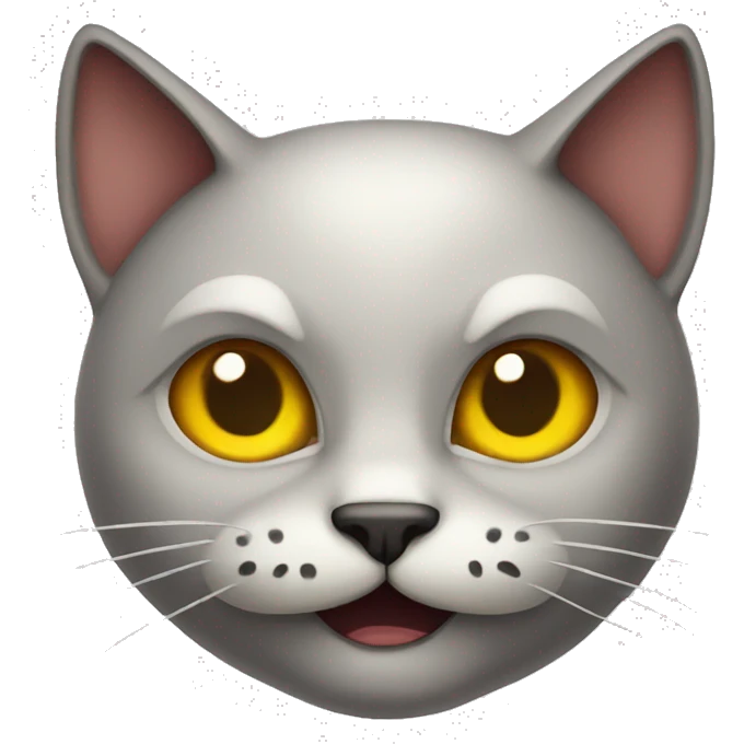 Evil cat emoji