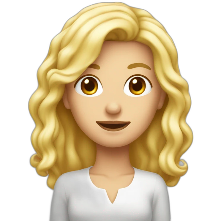 Suédoise blonde mince emoji