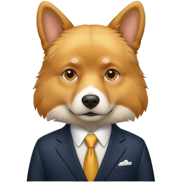 politician dog  emoji