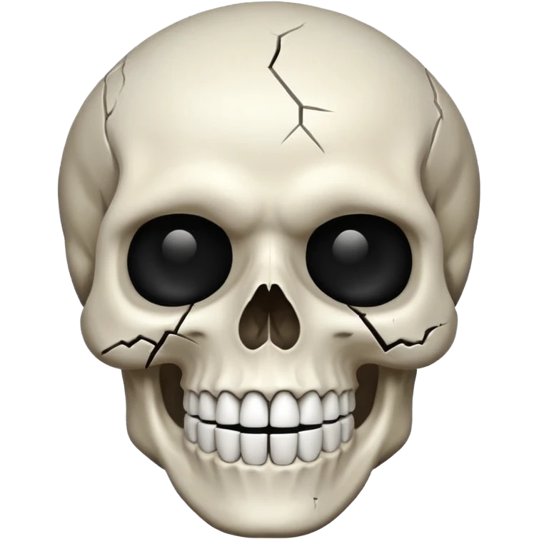 Skull Brend smiley emoji