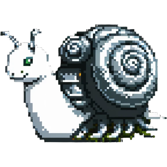 robot snail emoji