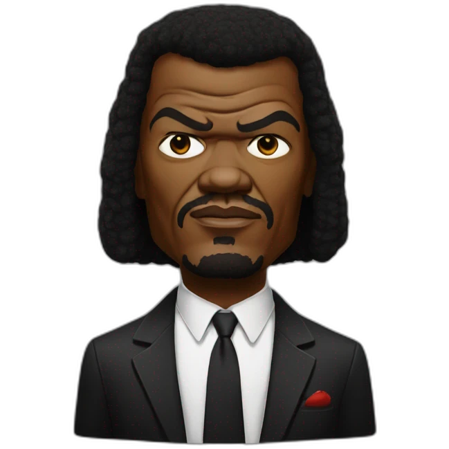 pulp fiction, samuel jackson emoji