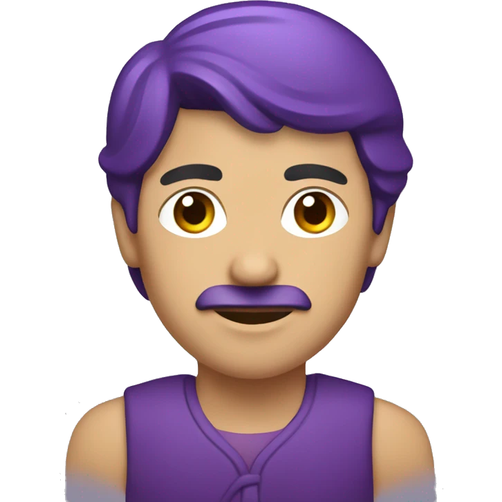 Yerevan citizens in purple emoji