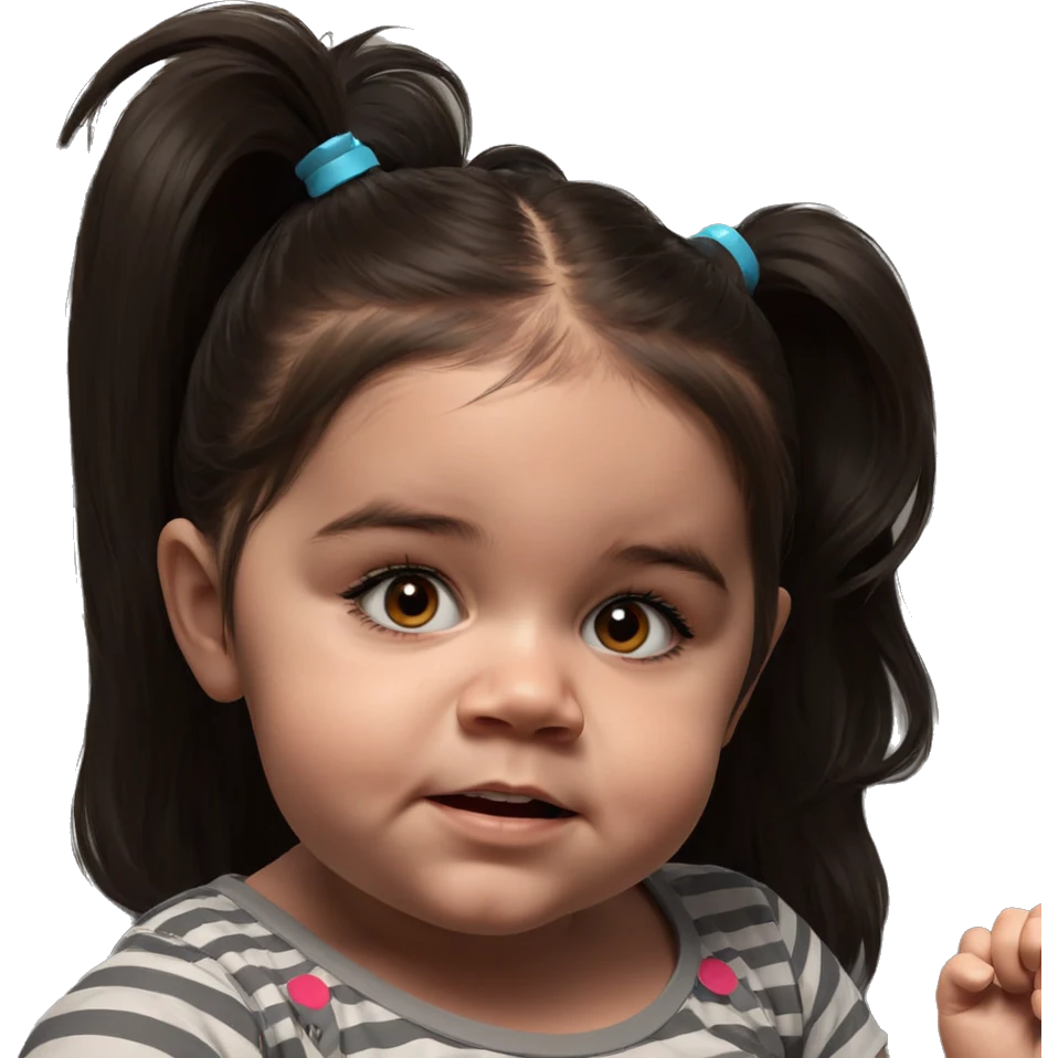 realistic meme girl twintails emoji