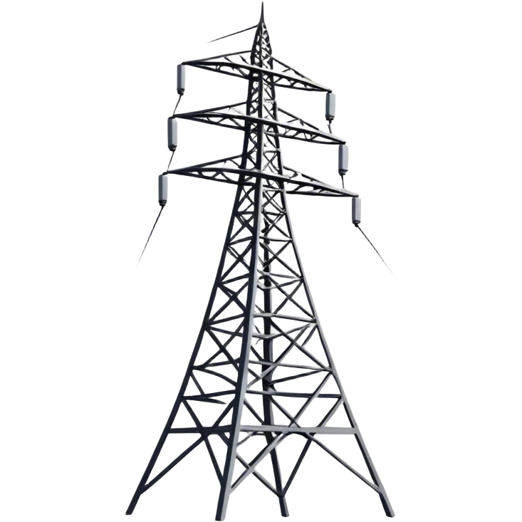 electrical transmission tower emoji