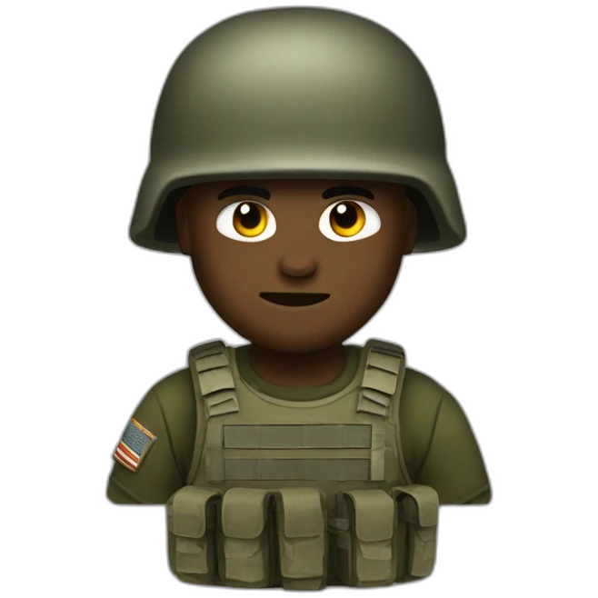modern warfare soldier emoji