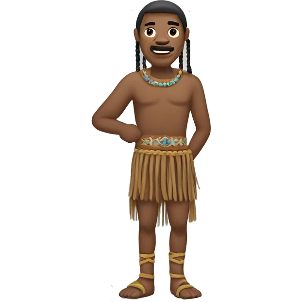 Dalecarlian man with knee tassels emoji