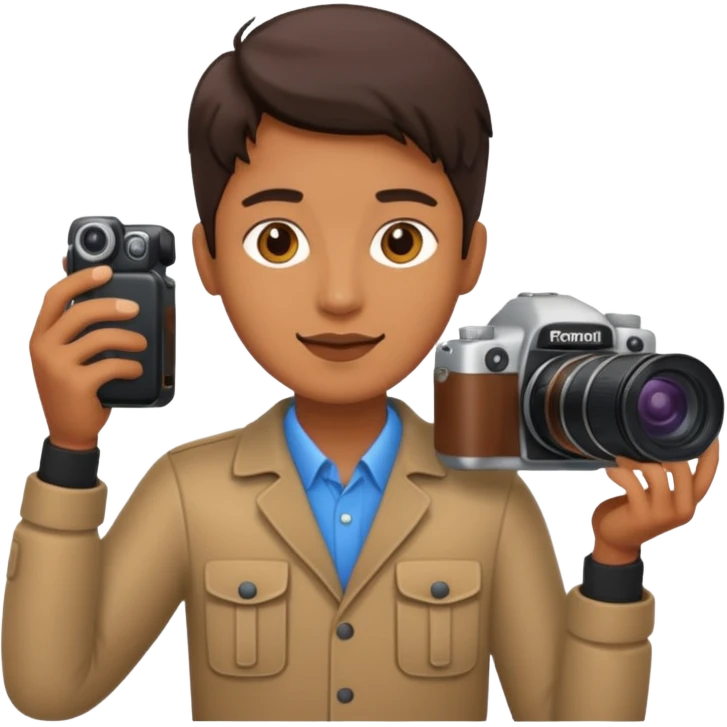 fotógrafo moderno emoji
