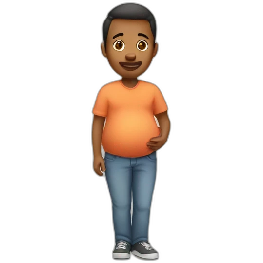 pregnant man emoji