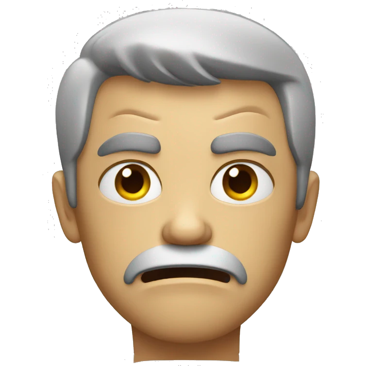 angry man emoji
