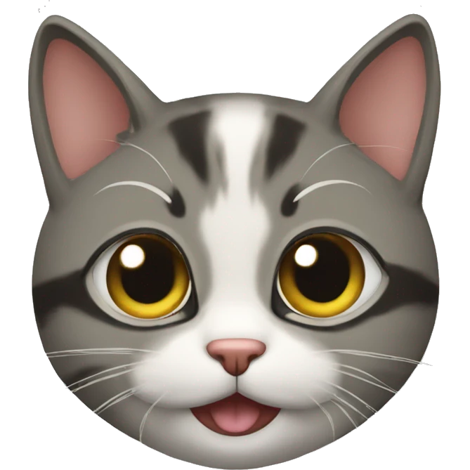 Gato riendose  emoji