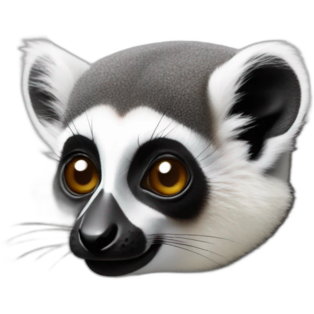 Lemur cola anillada emoji