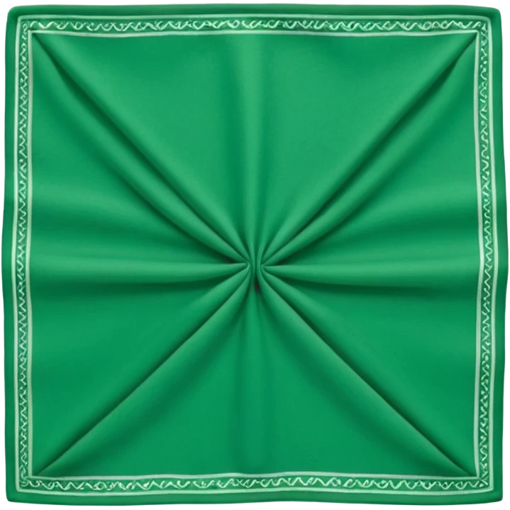Green bandana  emoji