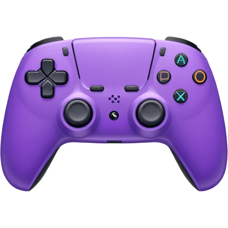 purple ps5 controller emoji
