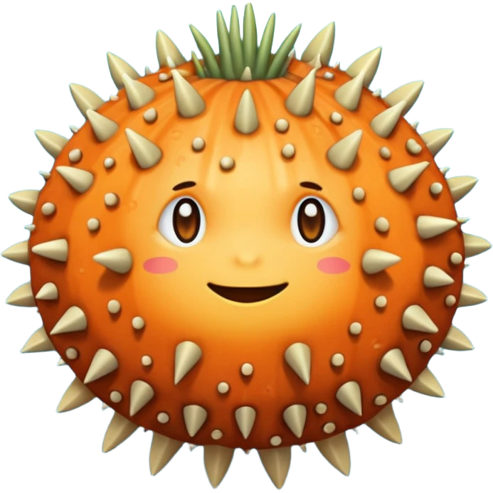 Create a opened sea urchin emoji emoji