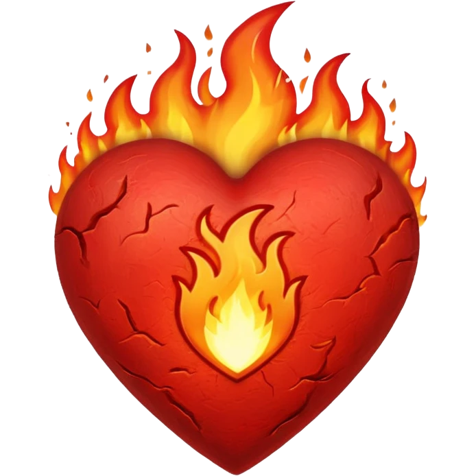 cuore infuocato  emoji