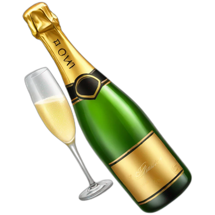 Champagne emoji