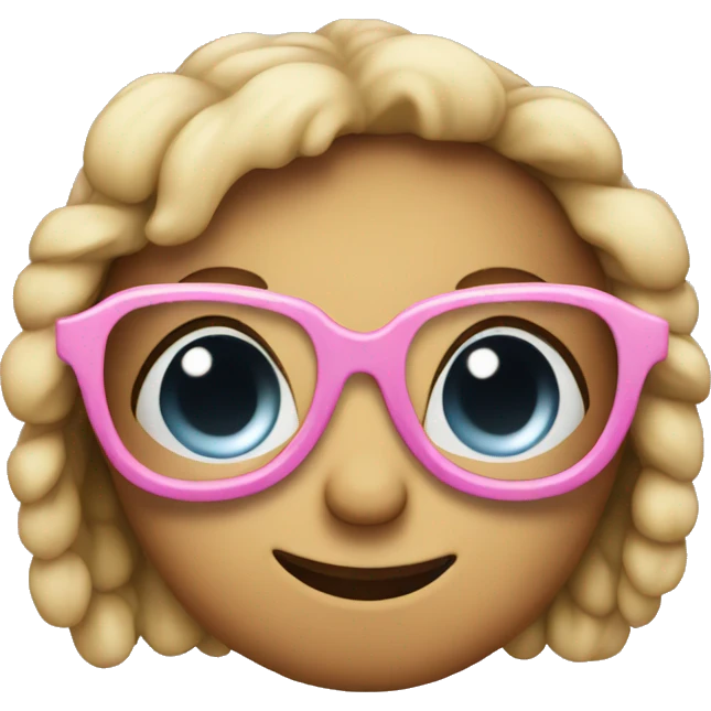 Heart with glasses  emoji