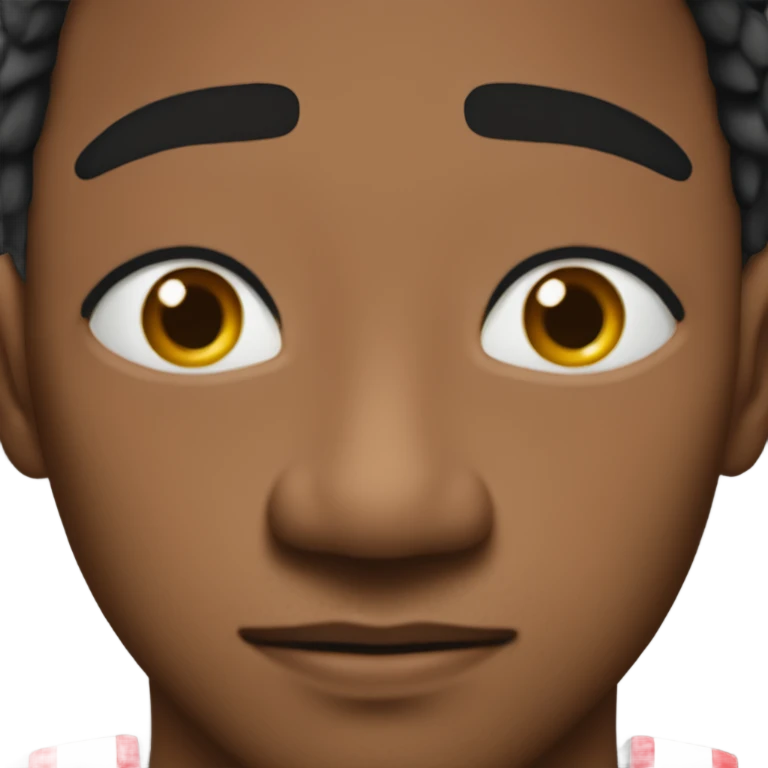 1000 meter stare ￼ emoji