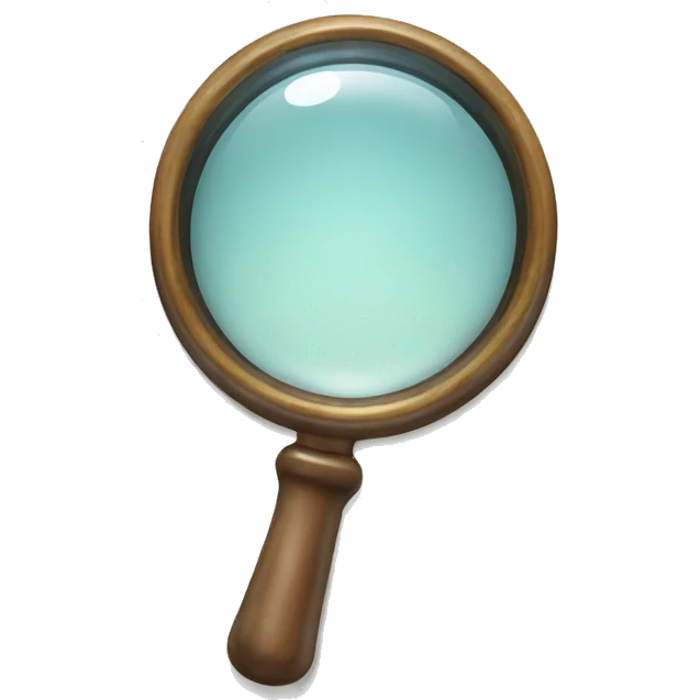 Magnifying glass emoji