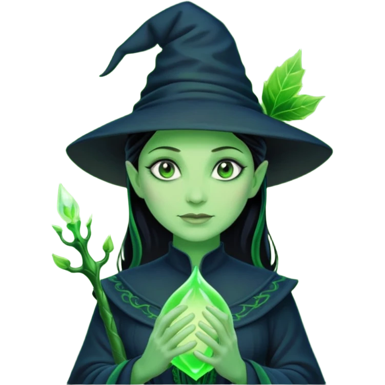 elphaba holding space emoji