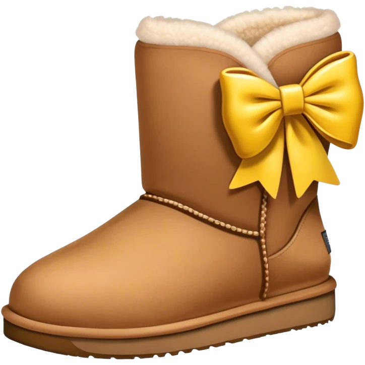 uggs with bow emoji