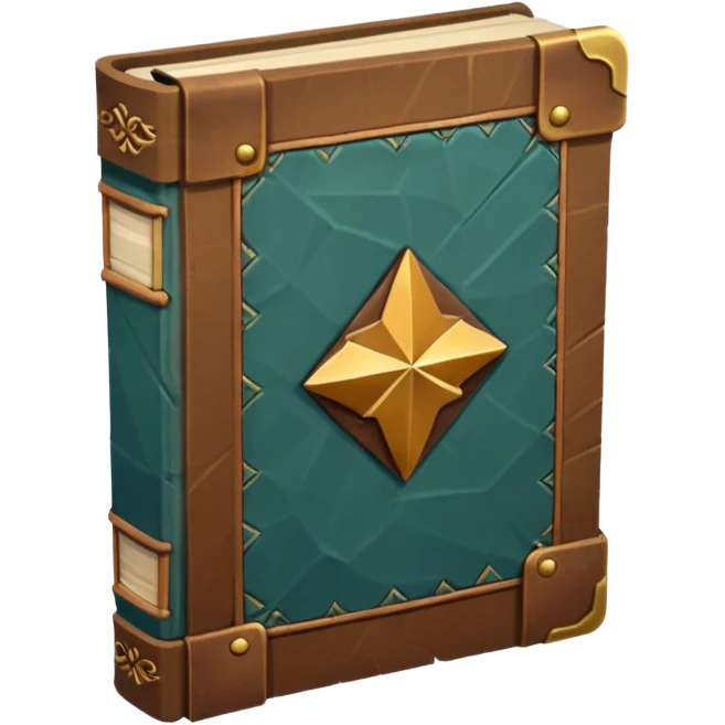 low poly JOB BOOK HISTOIRCAL  emoji