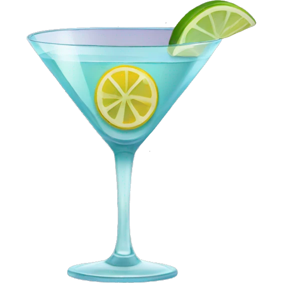 Martini glass emoji