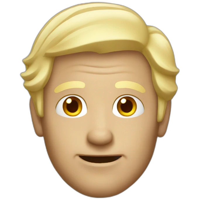 Blond older man  emoji