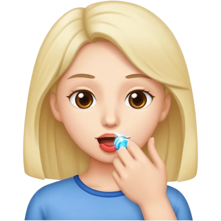 throat blowjob emoji