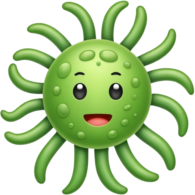 microbe germ icon emoji