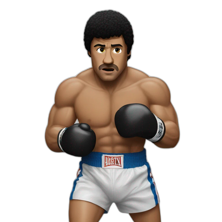 Rocky balboa boxing emoji