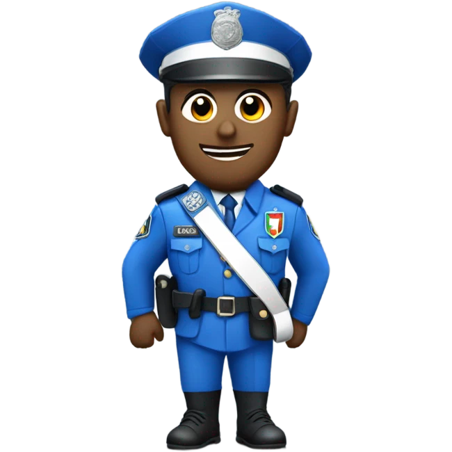 Polizia italiana  emoji