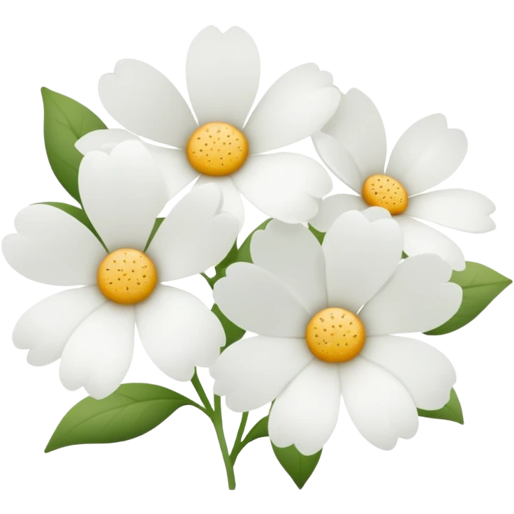 белые цветы


 emoji