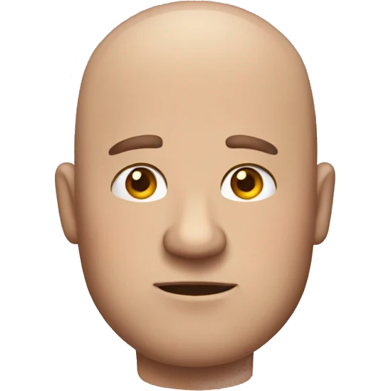 Balding guy who’s fat and lonely emoji