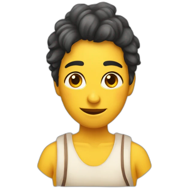 una persona señalando a otra persona que tiene al lado una gallina emoji
