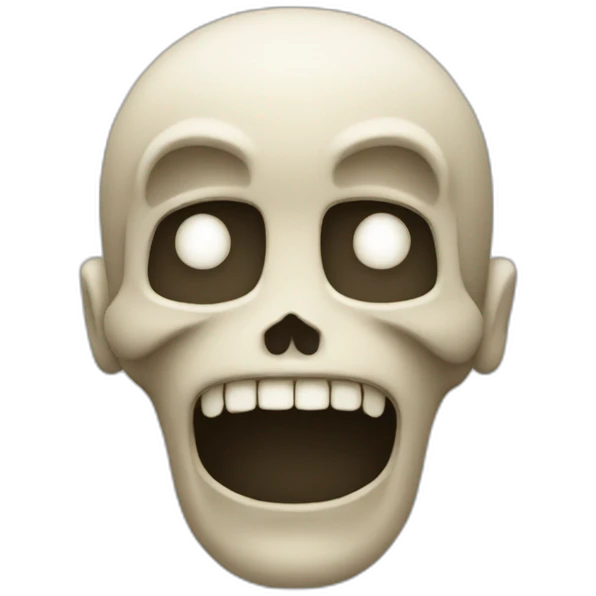 Squelette emoji
