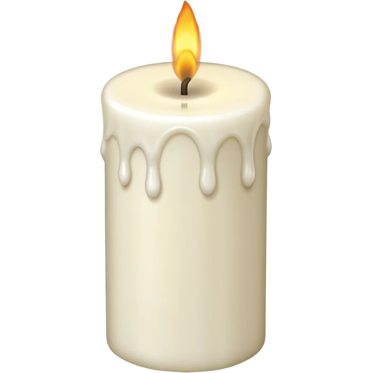 ritual candle. emoji