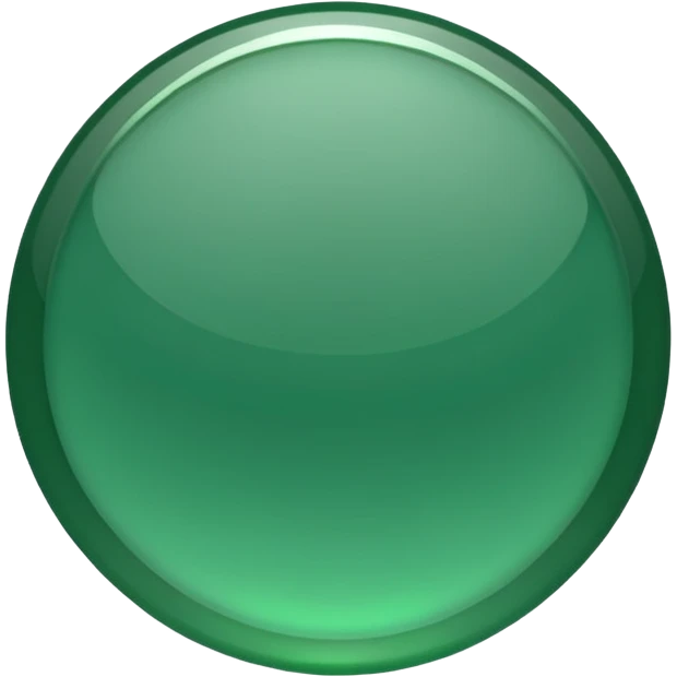 Make a plain green circle emoji