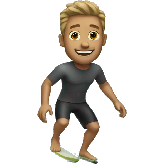 trevor surfing emoji