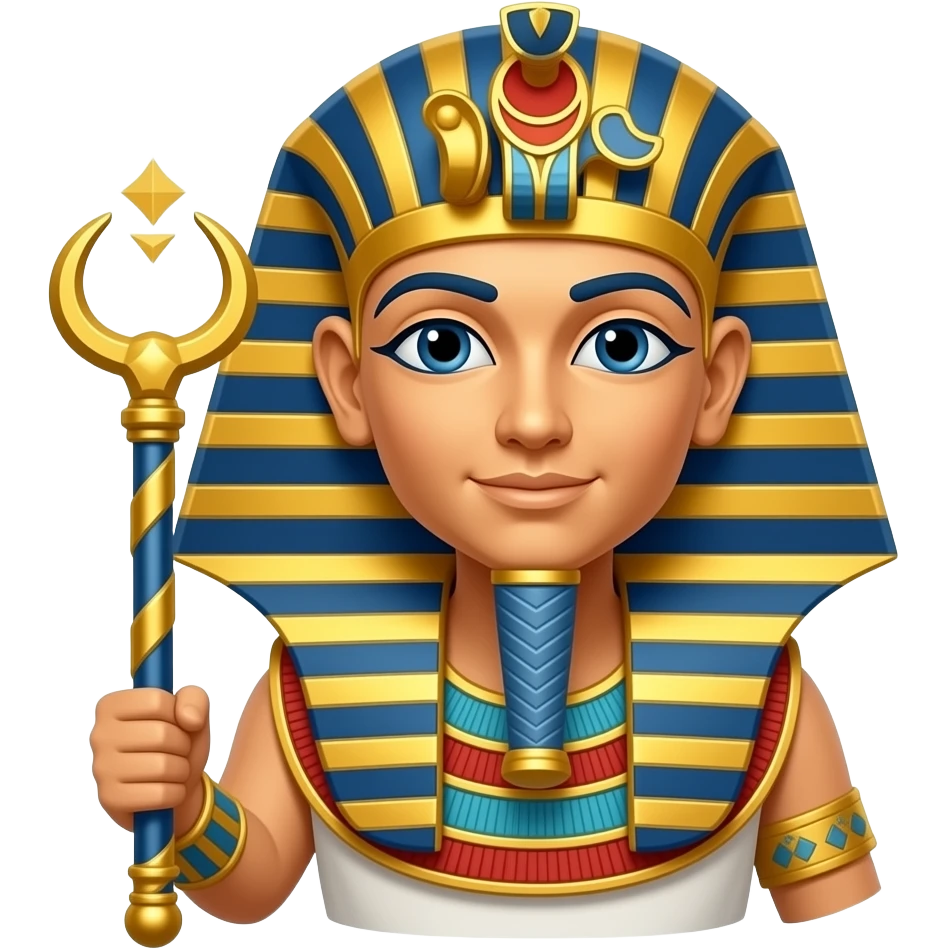 Egyptian  pharaoh emoji