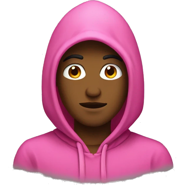Pink hood emoji